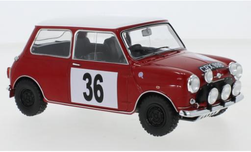 Mini Cooper 1/18 IXO S RHD No.36 BMC RAC Rally 1965 T.Fall/R.Crellin miniature