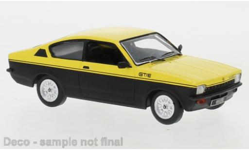 Opel Kadett 1/43 IXO C Coupe GT/E jaune/noire 1976 miniature