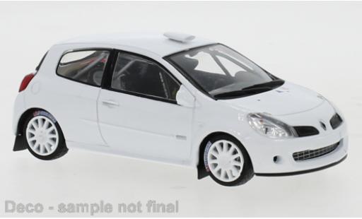Renault Clio 1/43 IXO R3C white extra night lights under the base diecast model cars