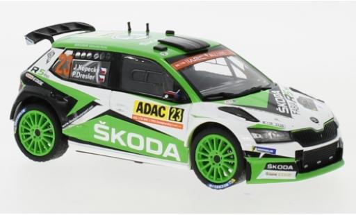 Skoda Fabia 1/43 IXO R5 EVO No.23 WRC2 Rallye Deutschland 2019 J.Kopecky/P.Dresler miniature