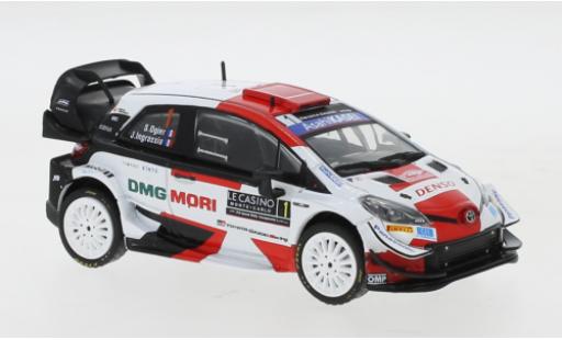 Toyota Yaris 1/43 IXO WRC No.1 Rallye WM Rally Monte Carlo 2021 S.Ogier/J.Ingrassia modellautos