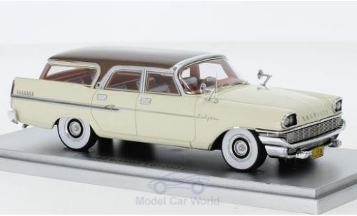 Chrysler New Yorker 1/43 Kess Town & Country Wagon blanche/marron 1958 miniature