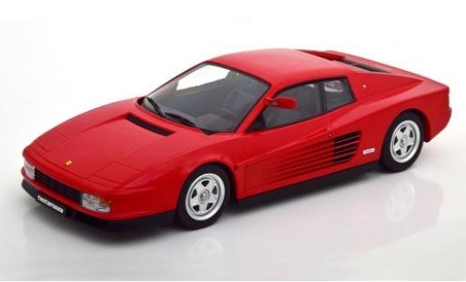 Ferrari Testarossa 1/18 KK Scale red 1984 Monospecchio diecast model cars