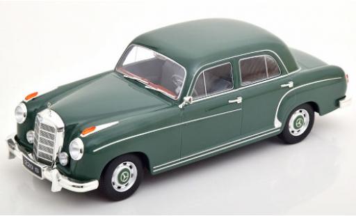 Mercedes 220 1/18 KK Scale S Limousine (W180 II) green 1956 diecast model cars