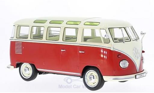 Volkswagen T1 B 1/18 KK Scale rouge/hellbeige 1962 Samba miniature