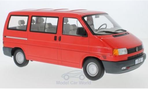 Volkswagen T4 1/18 KK Scale Caravelle rouge 1992 miniature