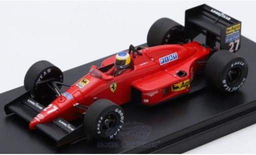 Ferrari F1 1/43 Look Smart /87 No.27 Scuderia Formel 1 GP Monaco 1987 M.Alboreto miniature