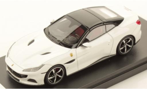 Ferrari Portofino 1/43 Look Smart M blanche/noire miniature