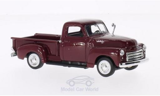 GMC Pick up 1/43 Lucky Die Cast Pick Up dunkelrouge 1950 ohne Vitrine miniature