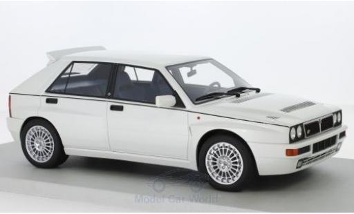 Lancia Delta 1/18 Lucky Step Models Integrale Evo II metallise blanche miniature
