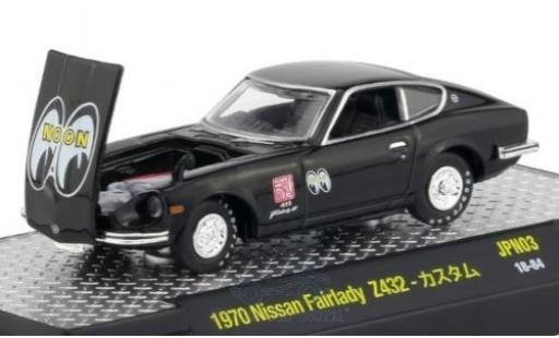 Nissan Fairlady Z 1/64 M2 Machines 432 noire 1970 miniature