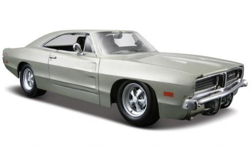 Dodge Charger 1/24 Maisto R/T grey 1969 1:25 diecast model cars