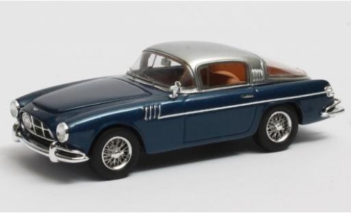 Aston Martin DB2/4 1/43 Matrix Vignale metallic-dunkelbleue/grise 1954 châssis LML/802: King Baudoin of Belgium miniature