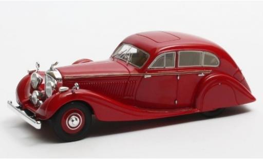 Bentley 4.5 1/43 Matrix Litre Gurney-Nutting Airflow Saloon rouge RHD 1936 #B118HK miniature
