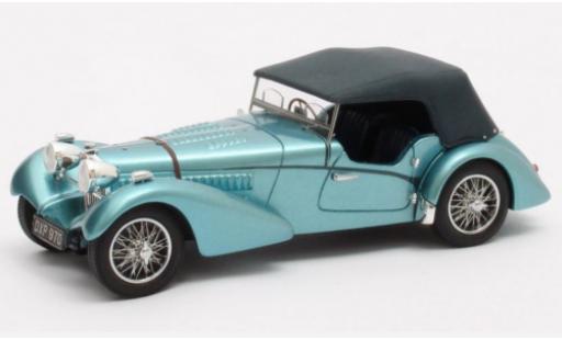 Bugatti 57 1/43 Matrix TSC Sports Tourer Vanden Plas metallic-hellbleue RHD 1938 Chassis #541 miniature