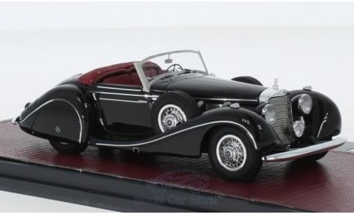 Mercedes 540 1/43 Matrix K Spezialroadster Sindelfingen black 1939 diecast model cars