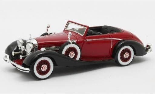 Mercedes 540 1/43 Matrix K Roadster Lancefield rouge/noire RHD 1938 No.169317 miniature