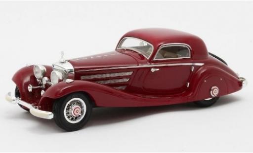 Mercedes 540 1/43 Matrix K (W29) Spezial Coupe rouge 1936 Fahrgestell-Nr.130944 miniature