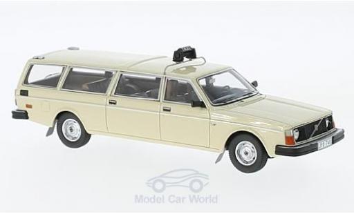 Volvo 245 1/43 Matrix Transfer beige Taxi diecast model cars