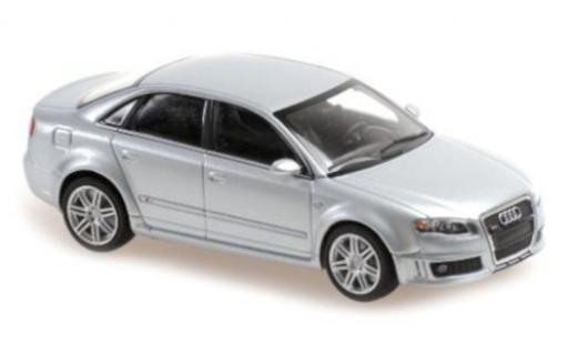 Audi RS4 1/43 Maxichamps grey 2004 diecast model cars