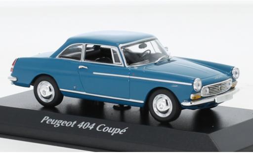 Peugeot 404 1/43 Maxichamps Coupe blau 1962 modellautos