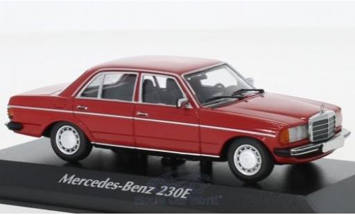Mercedes 230 1/43 Maxichamps E (W123) red 1982 diecast model cars