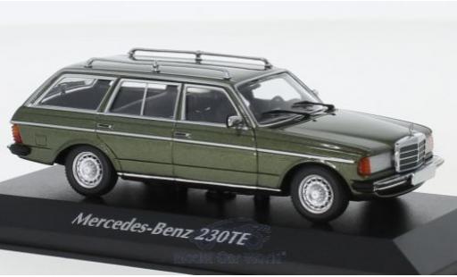 Mercedes 230 1/43 Maxichamps TE (W123) metallic-green 1982 diecast model cars