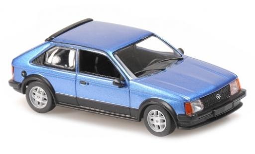 Opel Kadett 1/43 Maxichamps D SR metallic-blue 1982 diecast model cars