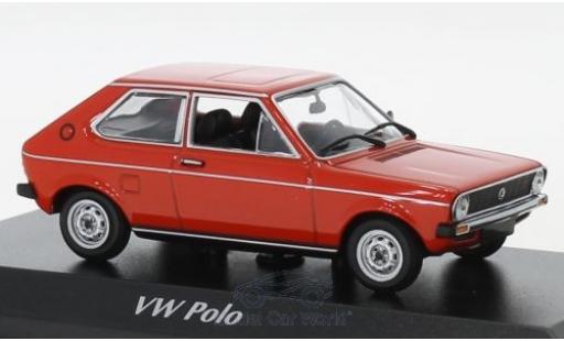 Volkswagen Polo 1/43 Maxichamps rouge 1979 miniature