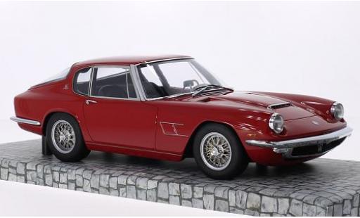 Maserati Mistral 1/18 Minichamps rouge 1963 First Class Collection miniature