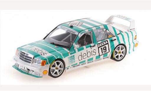 Mercedes 190 1/18 Minichamps E 2.5-16 Evo 2 (W201) No.19 Team Zakspeed Debis DTM 1991 R.Asch diecast model cars