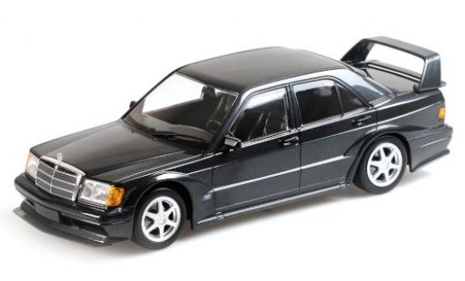 Mercedes 190 1/18 Minichamps E 2.5-16 Evo2 metallic-black 1990 diecast model cars