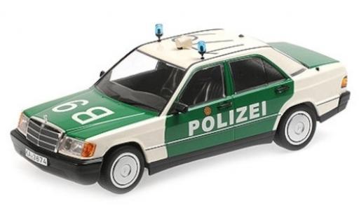 Mercedes 190 1/18 Minichamps E (W201) Polizei Baden-Württemberg 1982 diecast model cars