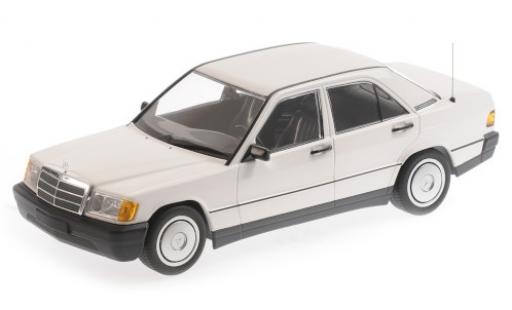 Mercedes 190 1/18 Minichamps E (W201) white 1982 diecast model cars