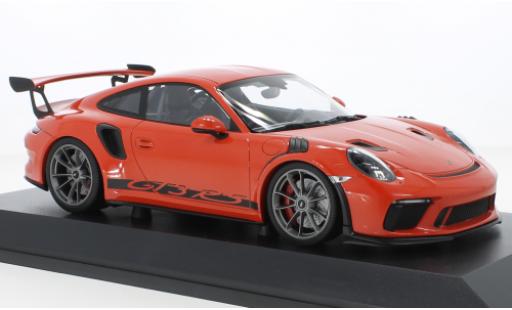 Porsche 992 GT3 R 1/18 Minichamps 911 (991.2) S orange 2019 miniature