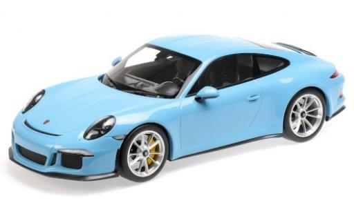 Porsche 991 R 1/12 Minichamps 911 () R hellbleue 2016 miniature