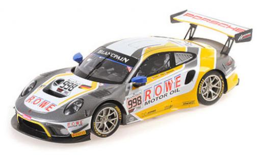 Porsche 992 GT3 R 1/18 Minichamps 911 GT3 R (991.2) No.998 ROWE Racing 24h Spa 2019 F.Makowiecki/P.Pilet/N.Tandy miniature