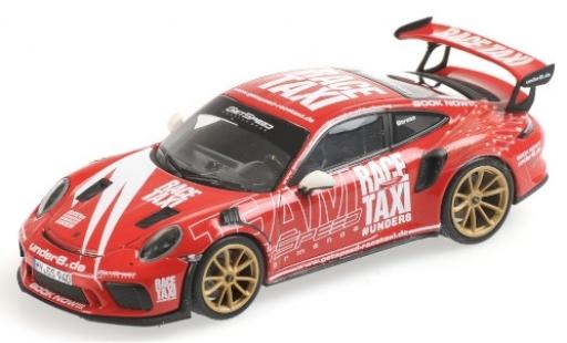 Porsche 992 GT3 R 1/43 Minichamps 911 GT3 RS (991.2) GetSpeed Performance Race Taxi Nürburgring 2019 miniature