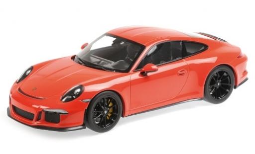 Porsche 991 R 1/12 Minichamps 911 R dunkelorange 2016 diecast model cars