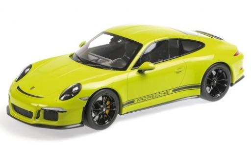 Porsche 991 R 1/12 Minichamps 911 R hellgreen 2016 diecast model cars