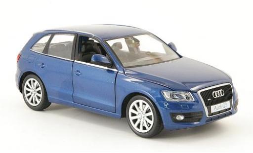 Audi Q5 1/24 Motormax metallic-bleue miniature
