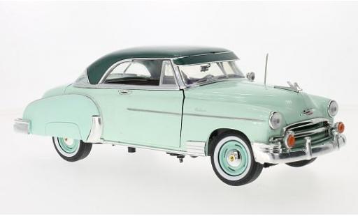 Chevrolet Bel Air 1/18 Motormax hellgreen/metallic-dunkelgreen 1950 diecast model cars