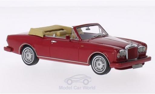 Bentley Continental 1/43 Neo DHC rouge RHD 1985 miniature