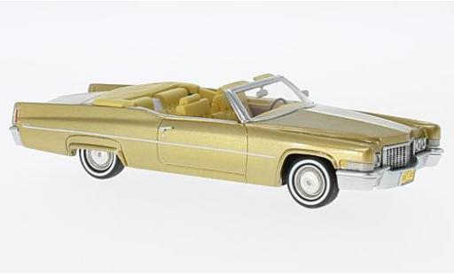 Cadillac Deville 1/43 Neo DeVille Convertible gold 1970 miniature