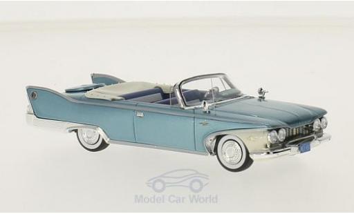 Plymouth Fury 1/43 Neo Convertible metallise turquoise/blanche 1960 miniature