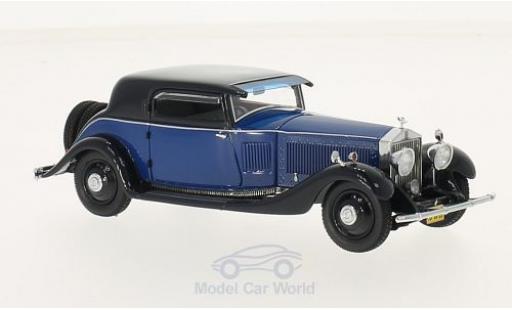 Rolls Royce Phantom 1/43 Neo II Continental Windovers Coupe bleue/dunkelbleue 1932 miniature