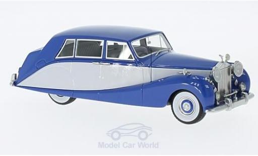 Rolls Royce Silver Wraith 1/43 Neo Hooper Empress Line bleue/grise RHD 1956 miniature