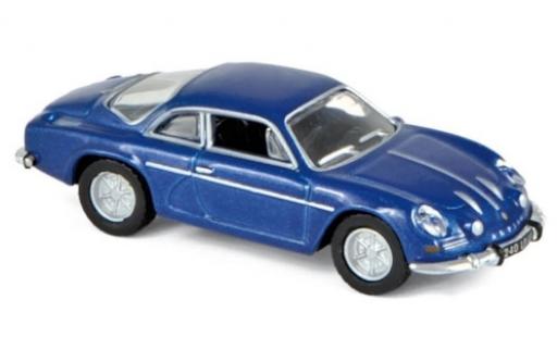 Alpine A110 1/87 Norev Renault metallic-bleue 1973 miniature