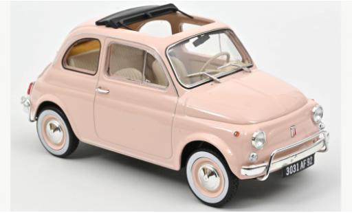 Fiat 500 1/18 Norev L rose 1968 miniature