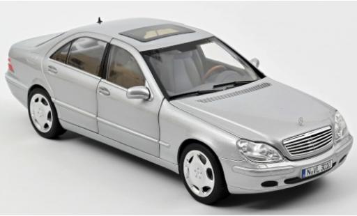 Mercedes Classe S 1/18 Norev S 600 (W220) grise 1998 miniature